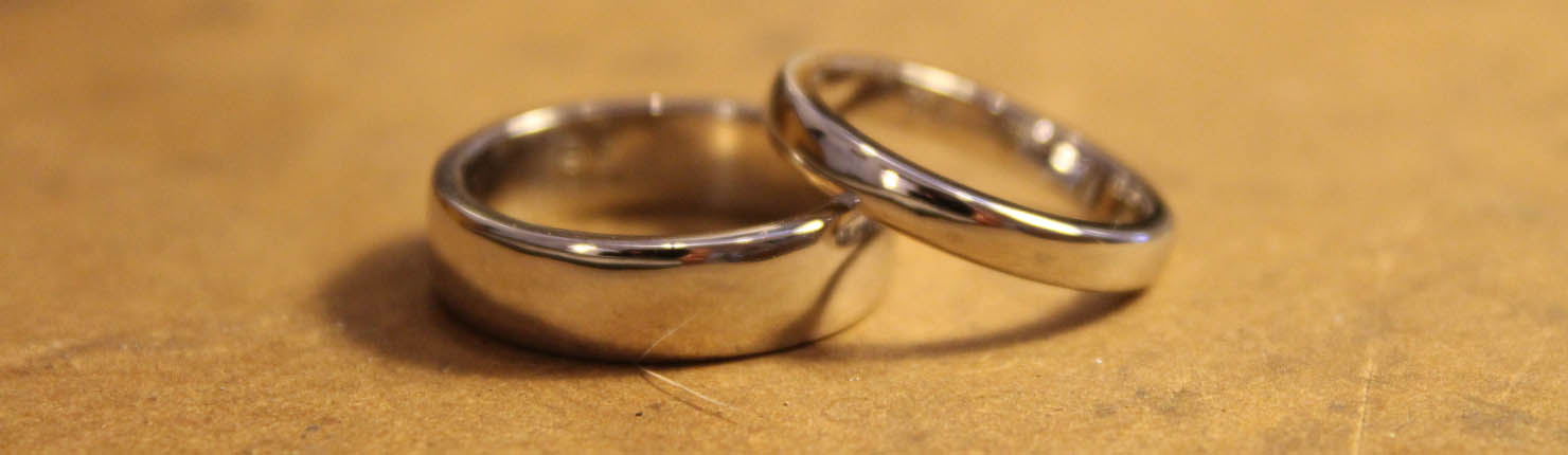 Make Your Own Wedding Rings like these